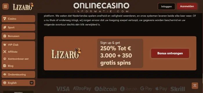 What Lizaro Casino Online Actually Offers